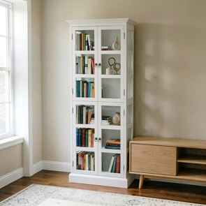 white furniture,white bookcase